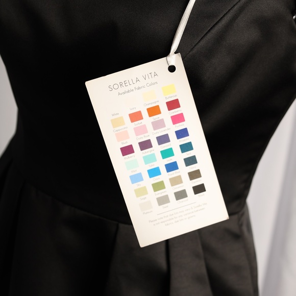 Sorella Vita 8562 Little Black Dress Tag Size 10 (size 6-8) - Picture 12 of 14